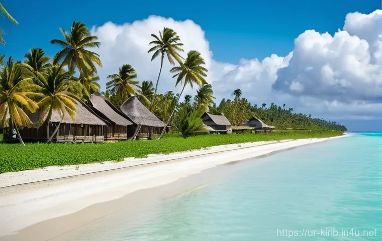 키리바시 경제 문제와 해결책 - **Prompt:** A vibrant and authentic depiction of Kiribati's fishing culture, highlighting the daily ...