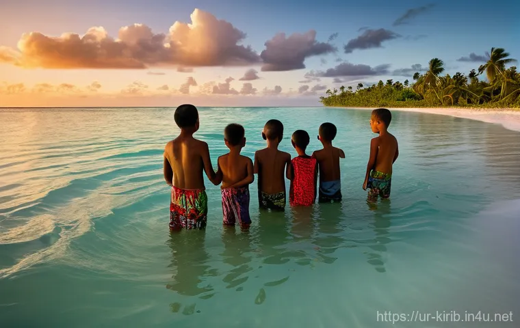 키리바시 해양 보호구역 - **"A vibrant and pristine underwater scene within Kiribati's Marine Protected Area. The image featur...